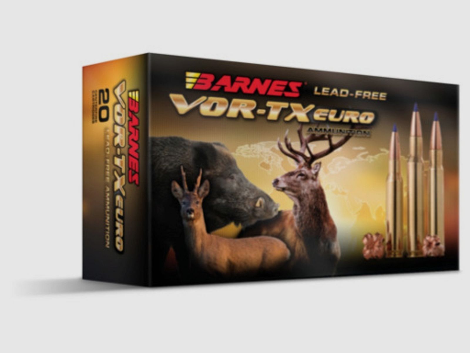 Barnes Bchsenpatronen TTSX Euroline .308 Win. 168 grains