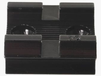 Base Top-Mount Weaver #55 noir brillant pour Mauser 96 et autres.