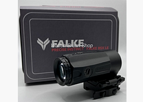 Falke B5xLE, 5x-fach, Vergrößerungsmodul inkl. Gen 2, Federdruck Klappmontage,