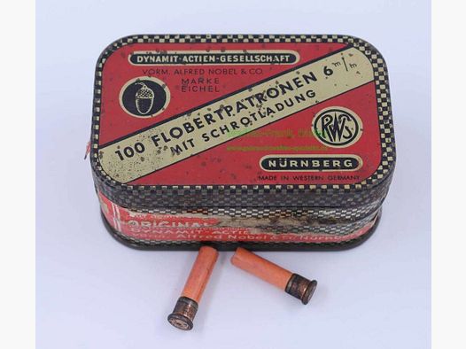 RWS (Dynamit AG) Nuremberg Flobert in original tin can