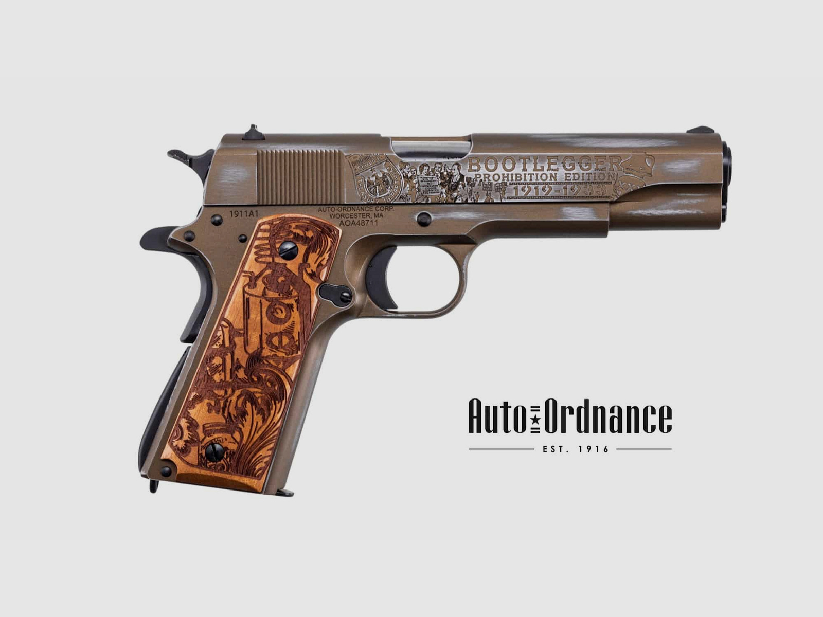 Auto-Ordnance 1911A1 Bootlegger 5″ .45 ACP