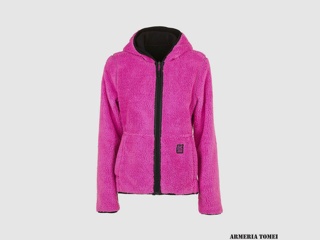UNIVERS – WOMEN – REVERSIBLE FLEECE JACKET DARK GREEN, image 6 of 6