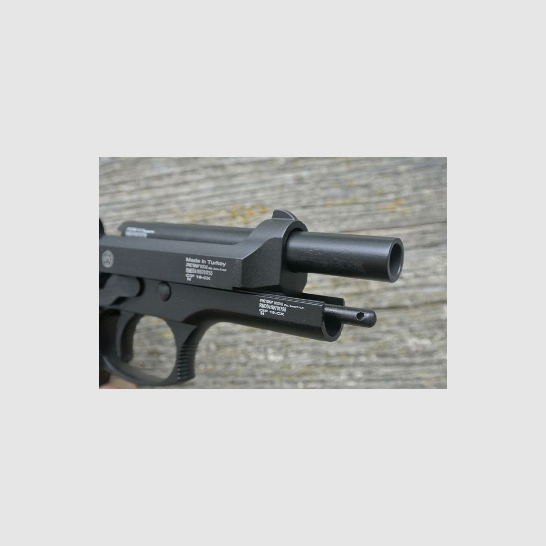 RETAY MOD92 9 mm P.A.K. – réplica Beretta 92F / M9 – pistola de fogueo – envío a toda la UE, imagen 7 de 8
