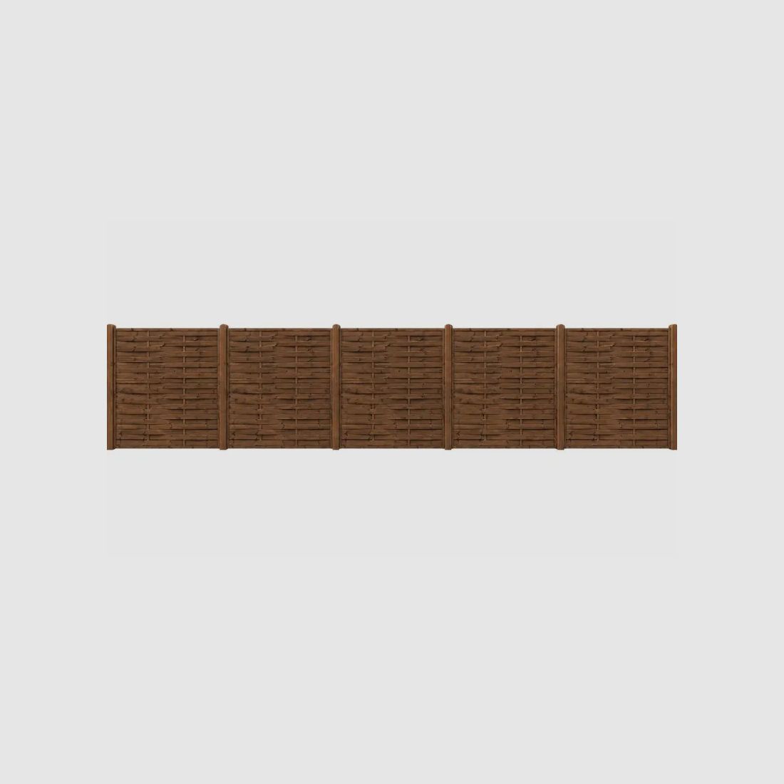 Kit 18 m de clôture bois - Hauteur 180x2,5 cm, image 2 sur 12