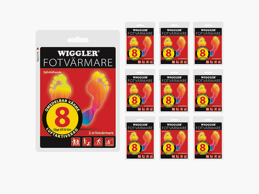 Wiggler scaldapiedi 10-pack