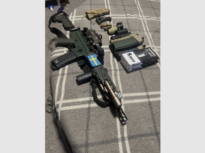 Rarity G&G GK5C (AK5C) with accessories