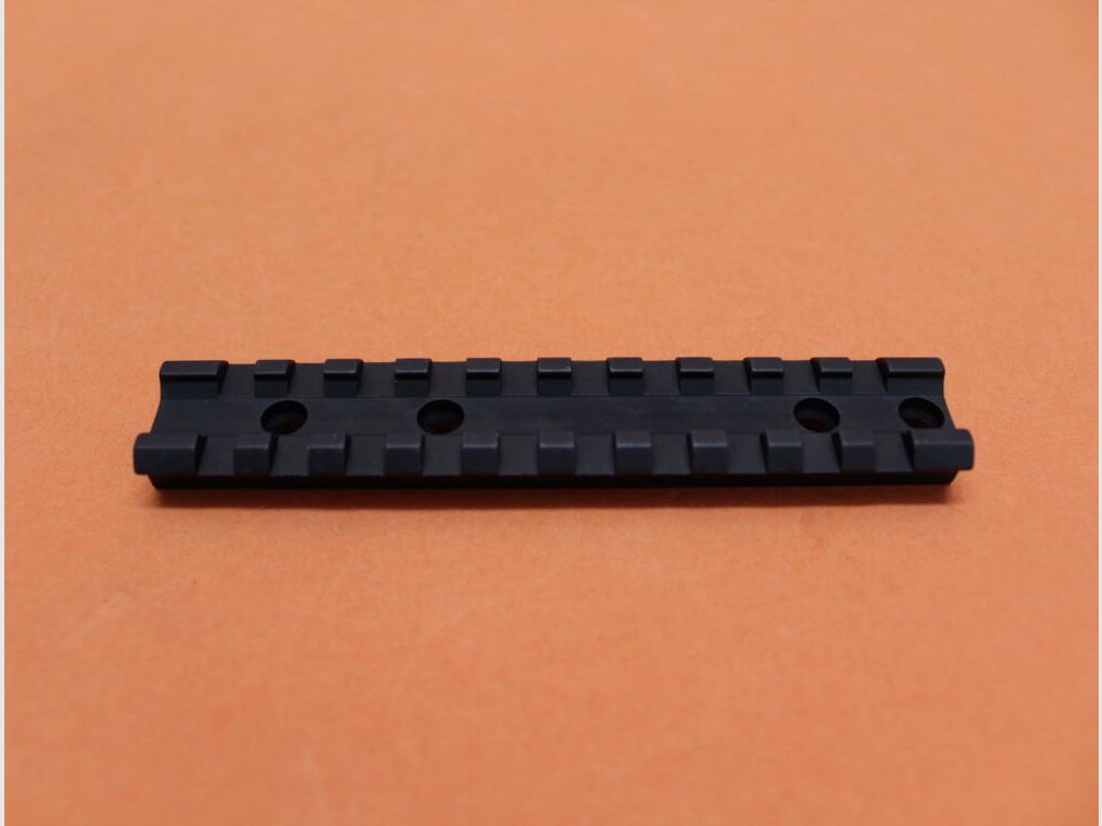 Benelli Benelli Geweers: Picatinny profiel montage rail Alu Zwart BL=113mm M1/M2/M3/SBE/ SuperNova enz., afbeelding 1 van 2