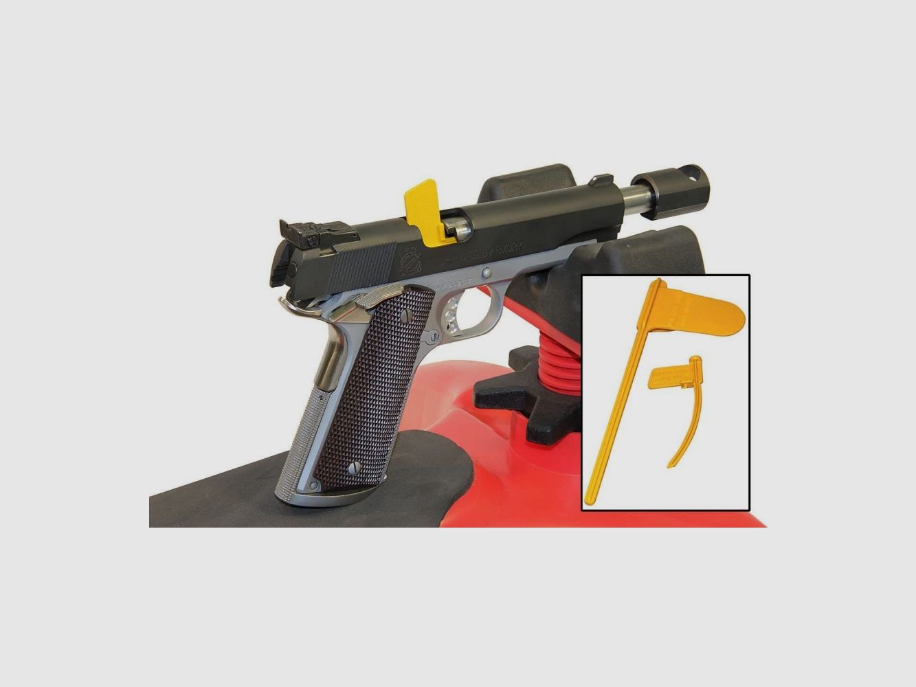 MTM - Bandiera per pistola e fucile, unisex, colore giallo CFP, taglia unica, immagine 2 di 3