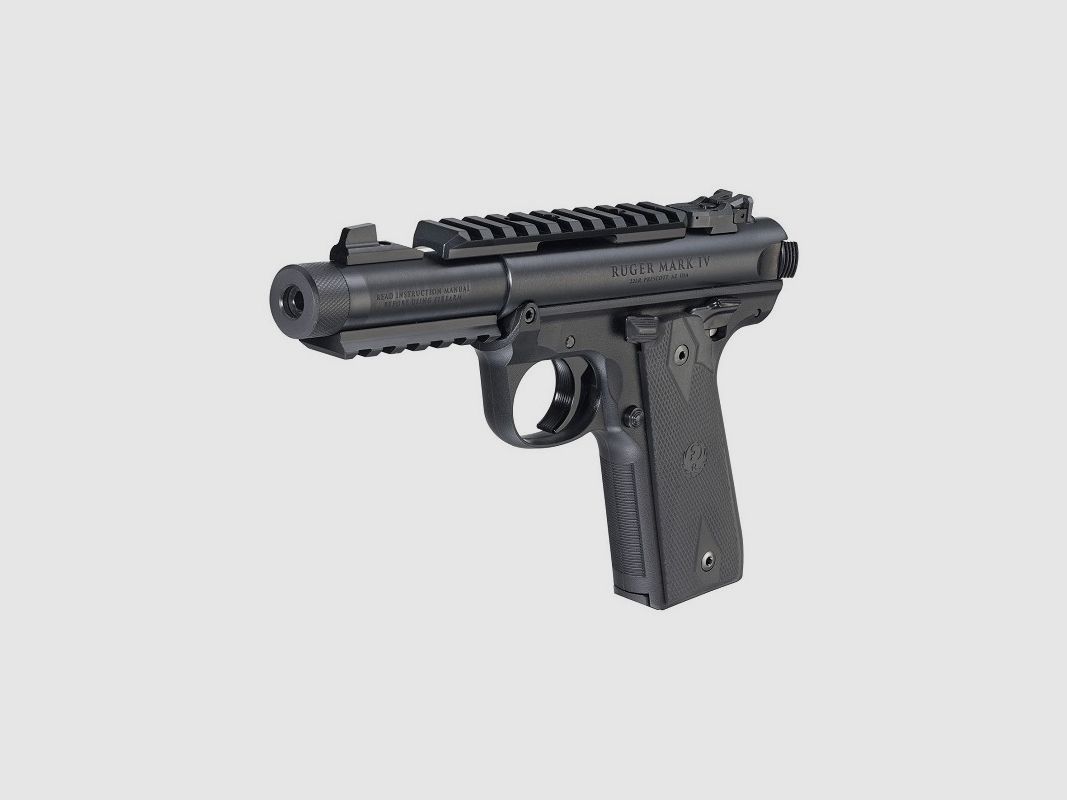 RUGER Mark IV 22/45 Tactical 4,4" - 22 LR, immagine 3 di 4