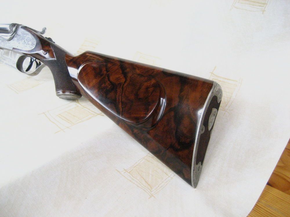 Goat Rooster & Son, Side Lock, Big Game Double Rifle Big Five