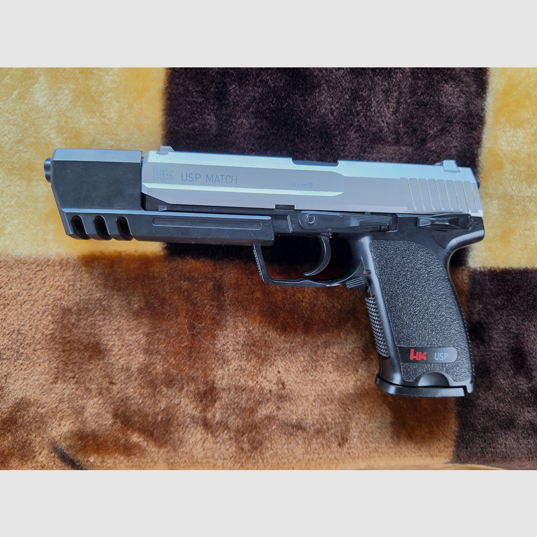 Heckler & Koch HK USP Match Softair / Airsoft Pistole Spring 0,5 Joule mit OVP, Bild 5 von 13