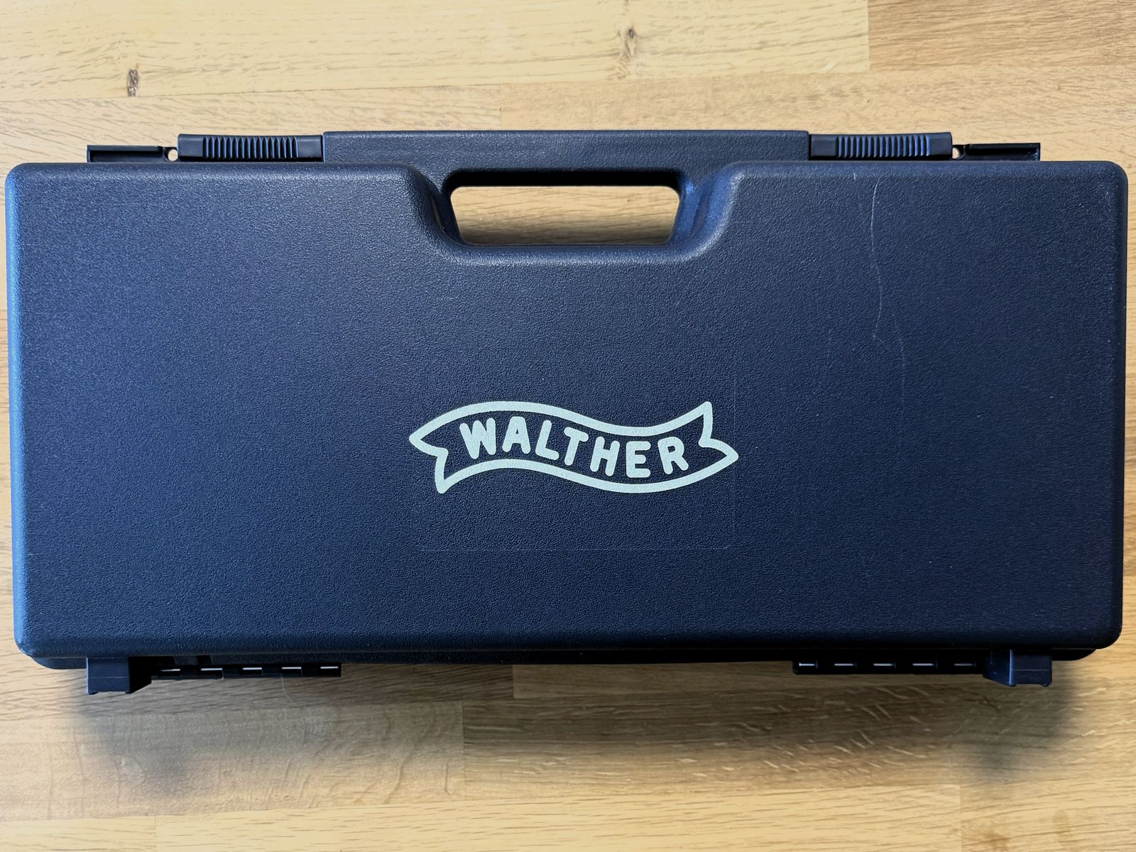 Walther LP 500 Meistermanufaktur mit el. Abzug, blau, 5D Griff M/L mit viel Zubehör