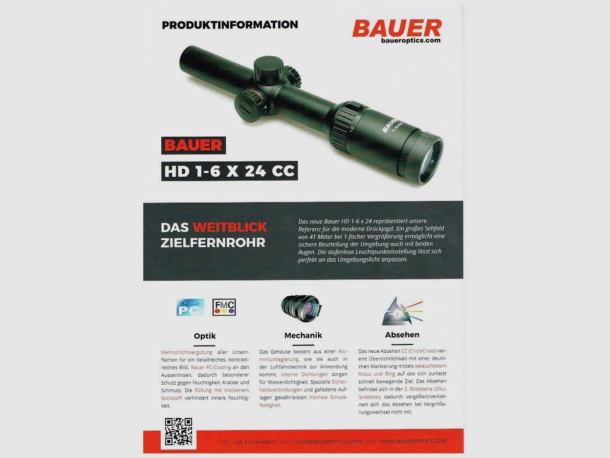 Bauer 1-6×24 CC-HD, Bild 1 von 2