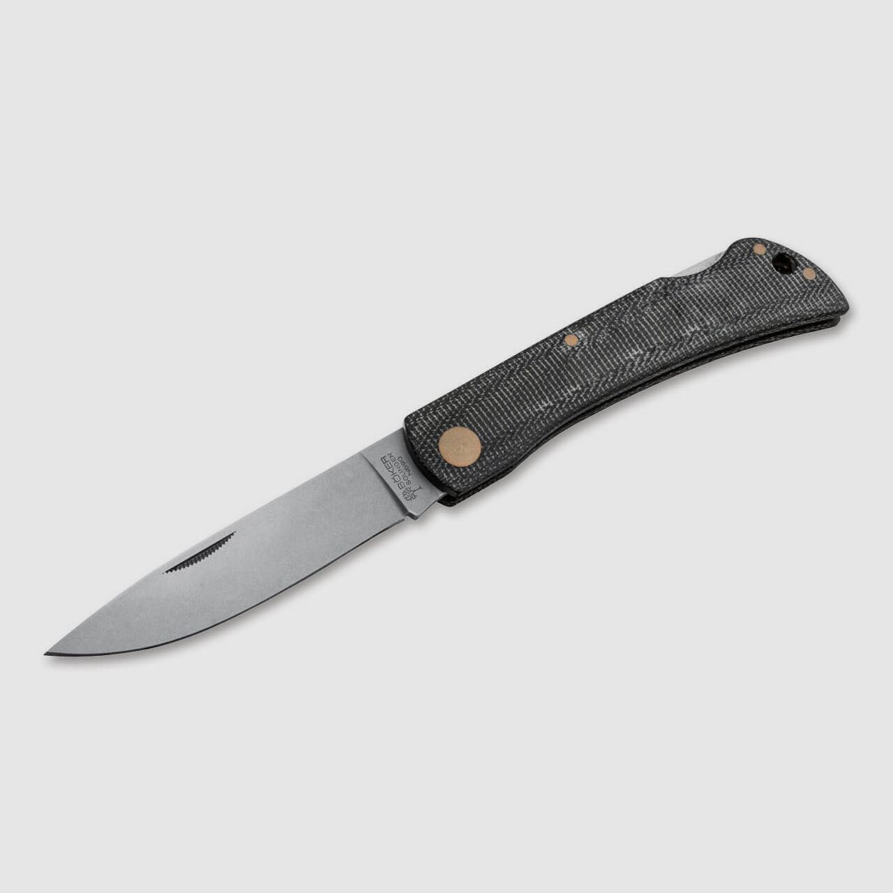 Böker Rangebuster Noir Cuivre Micarta N690