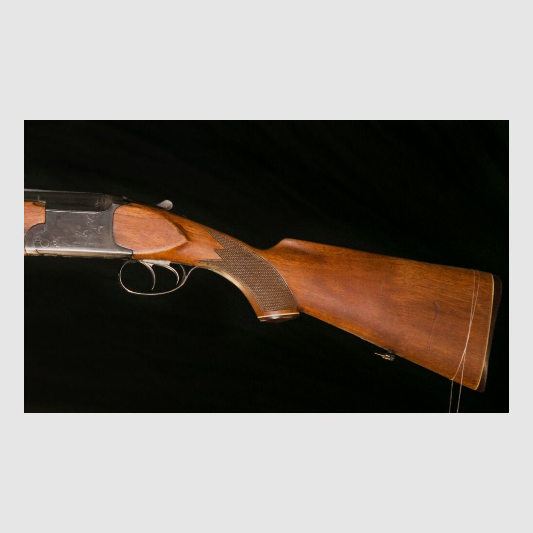double-barreled shotgun