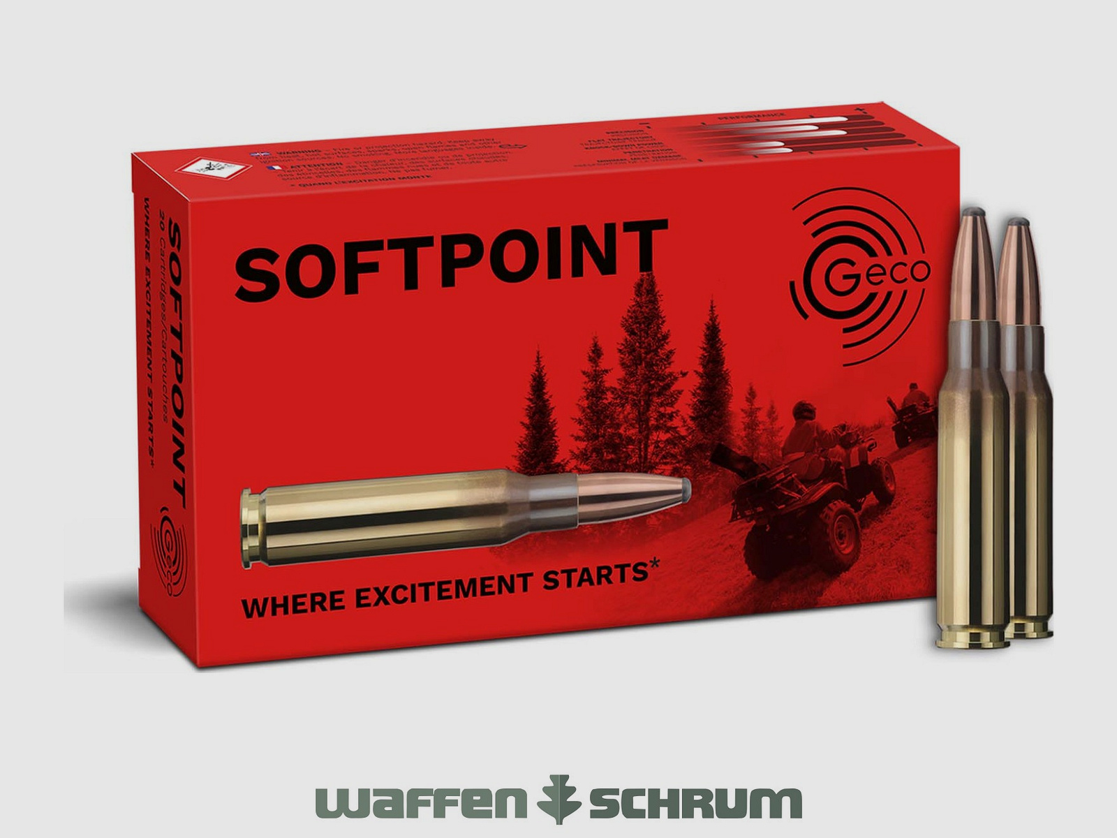 Geco Teilmantel/SP 11,0g - 170gr .308Win