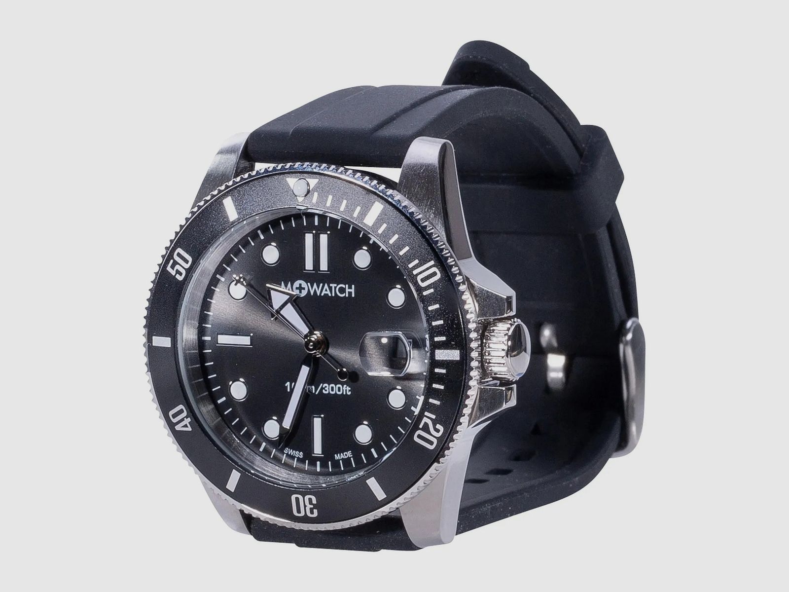 M+WATCH Uhr Mondaine Aqua Steel 41