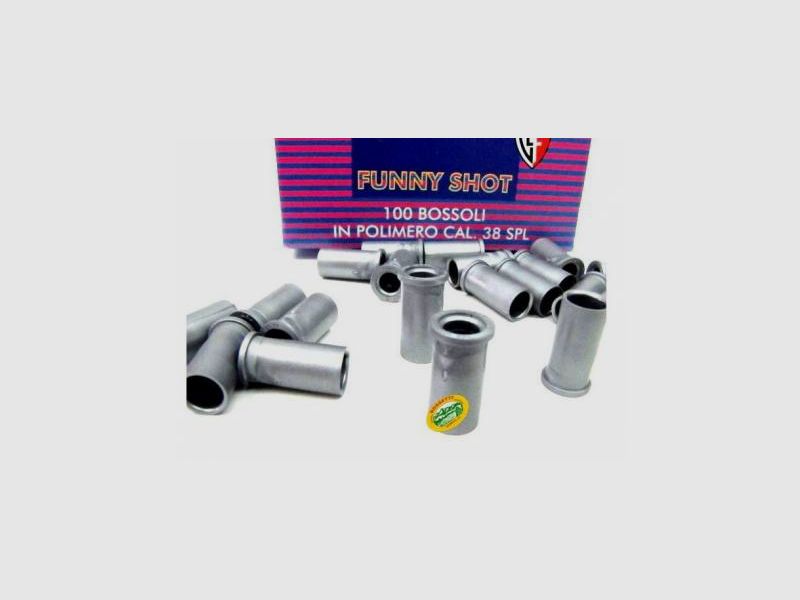 FIOCCHI Bossoli cal.38SPL FUNNY SHOT Polimero