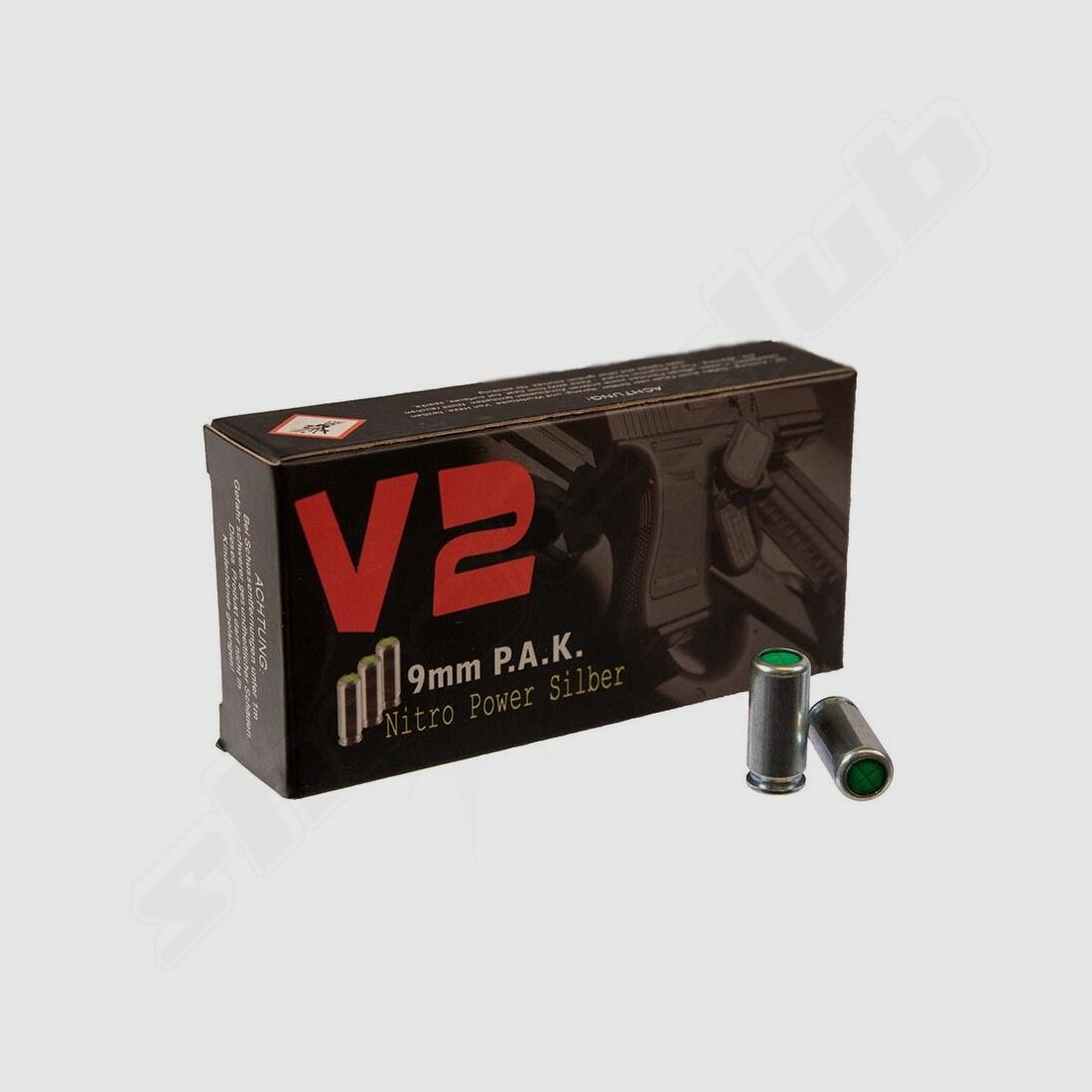 Victory Platzpatronen V2 Pobjeda 9 mm P.A.K