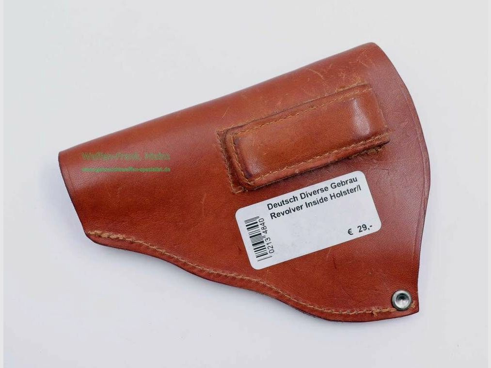 Deutsch Diverse Revolver Inside Holster/links