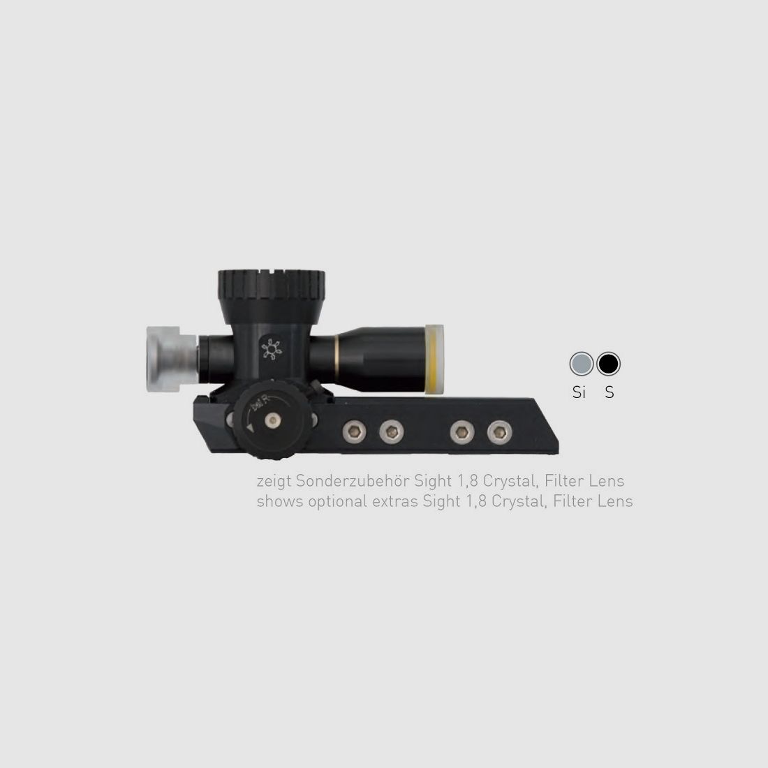 Centra Spy Long silver Diopter Walther Diopter