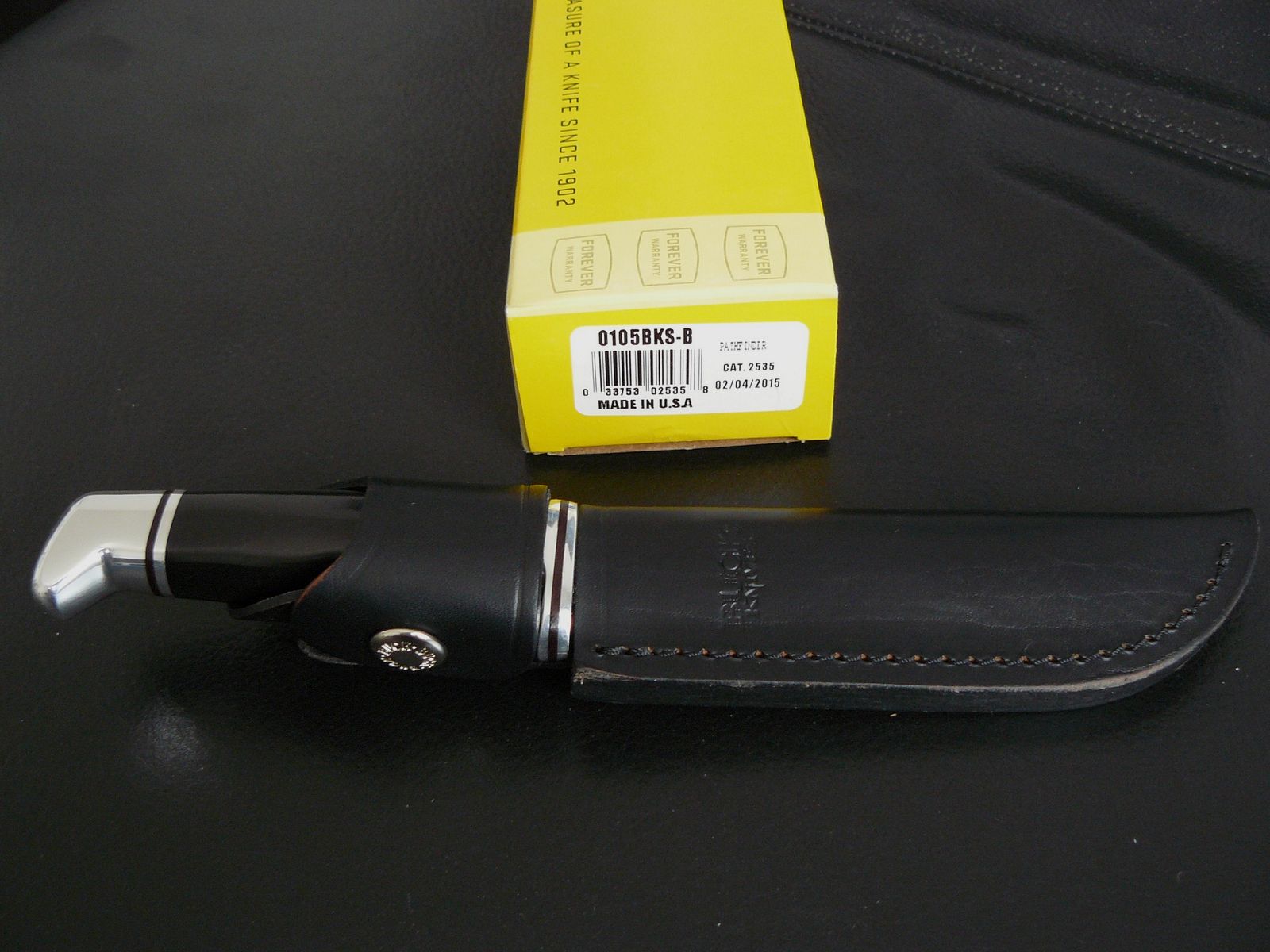 Cuchillo Buck 105C USA, longitud total 23cm