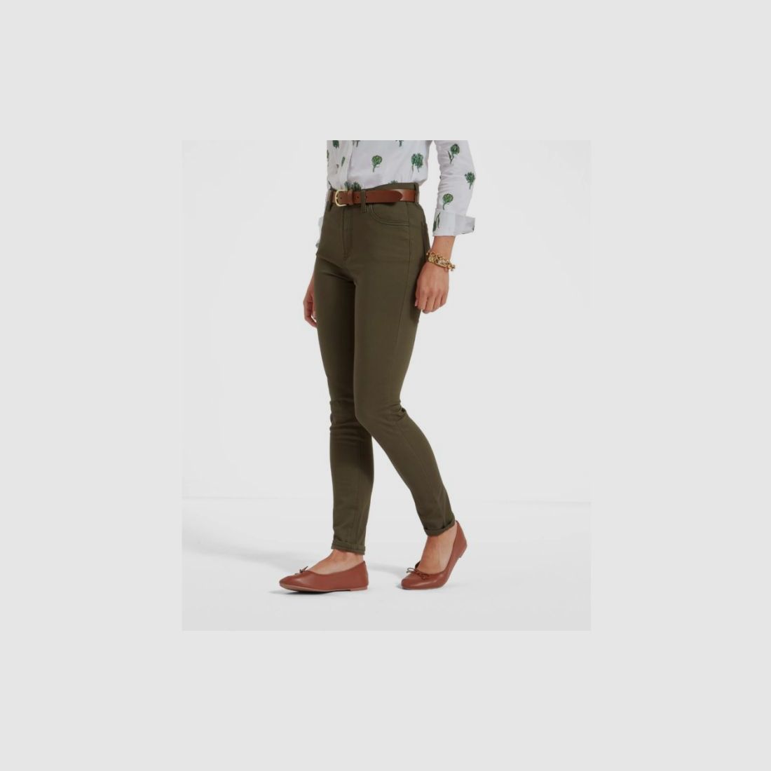 Schöffel D-Jeans Poppy | loden green, Bild 7 von 12