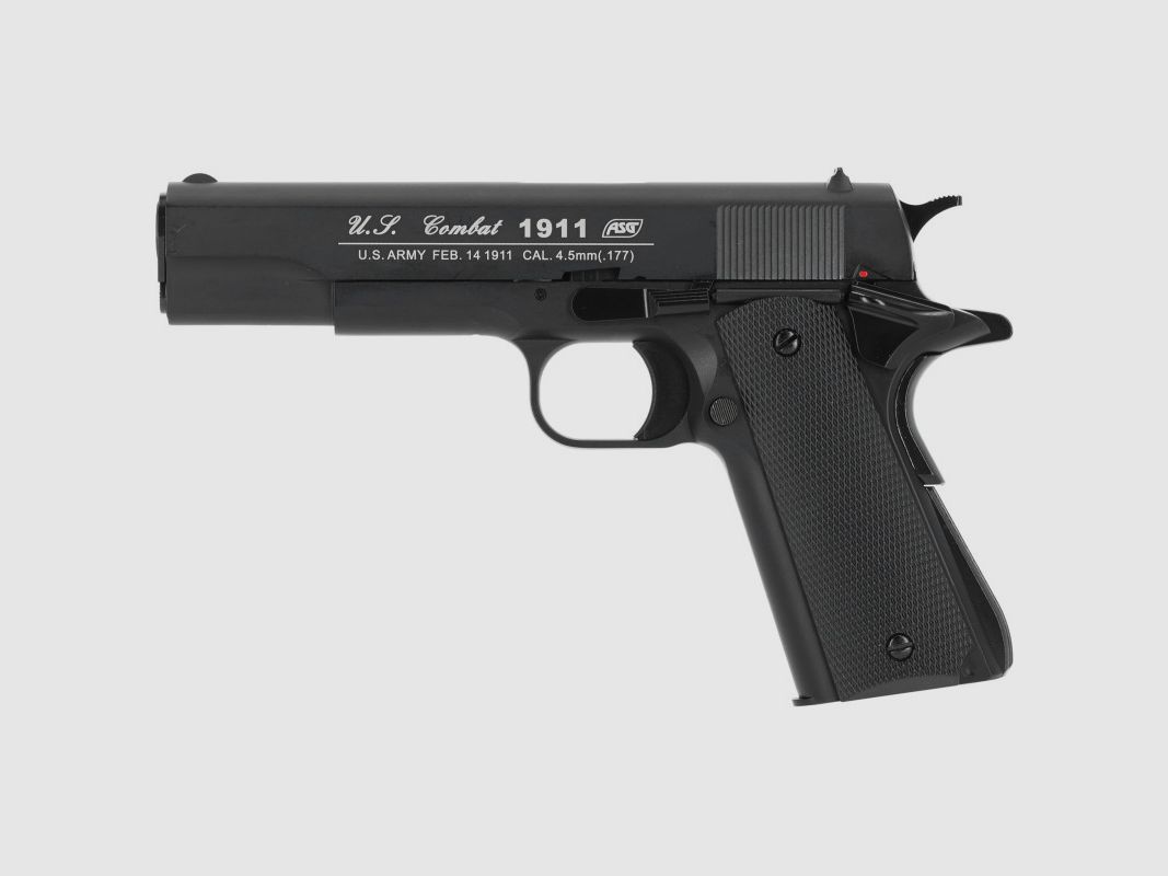 1911 US-C Blowback CO2 4.5mm BBs ASG, image 1 of 2