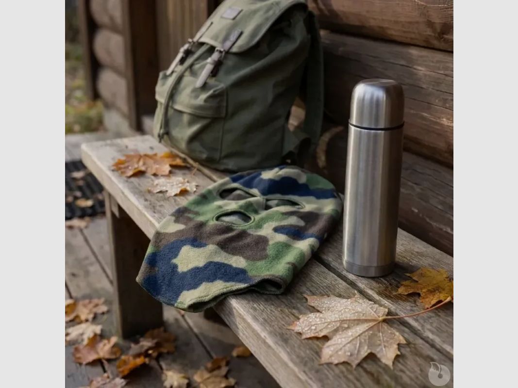 Cagoule Komfort warm Polyester Mikrofleece Camo CE, Bild 6 von 9