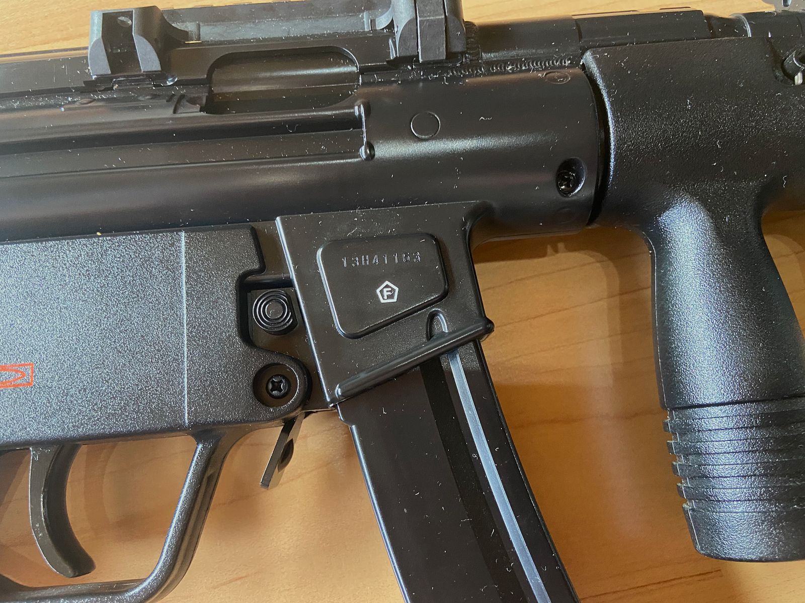 HK USP CO2 Pistole NBB + MP5 K-PDW CO2 GBB 4,5 mm Gebraucht
