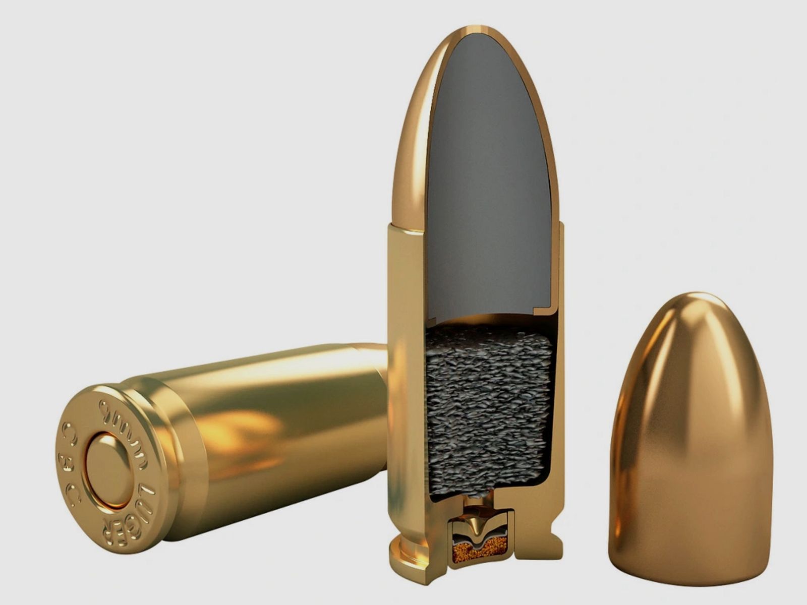 Magtech 144801 9mm Luger Vollmantel 8,03g 124grs. FMJ