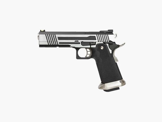 Réplica Pistolet GBB AW CUSTOM HX100 - Split Silver - Realismo y Precisión - Para Airsoft de Alto Rendimiento