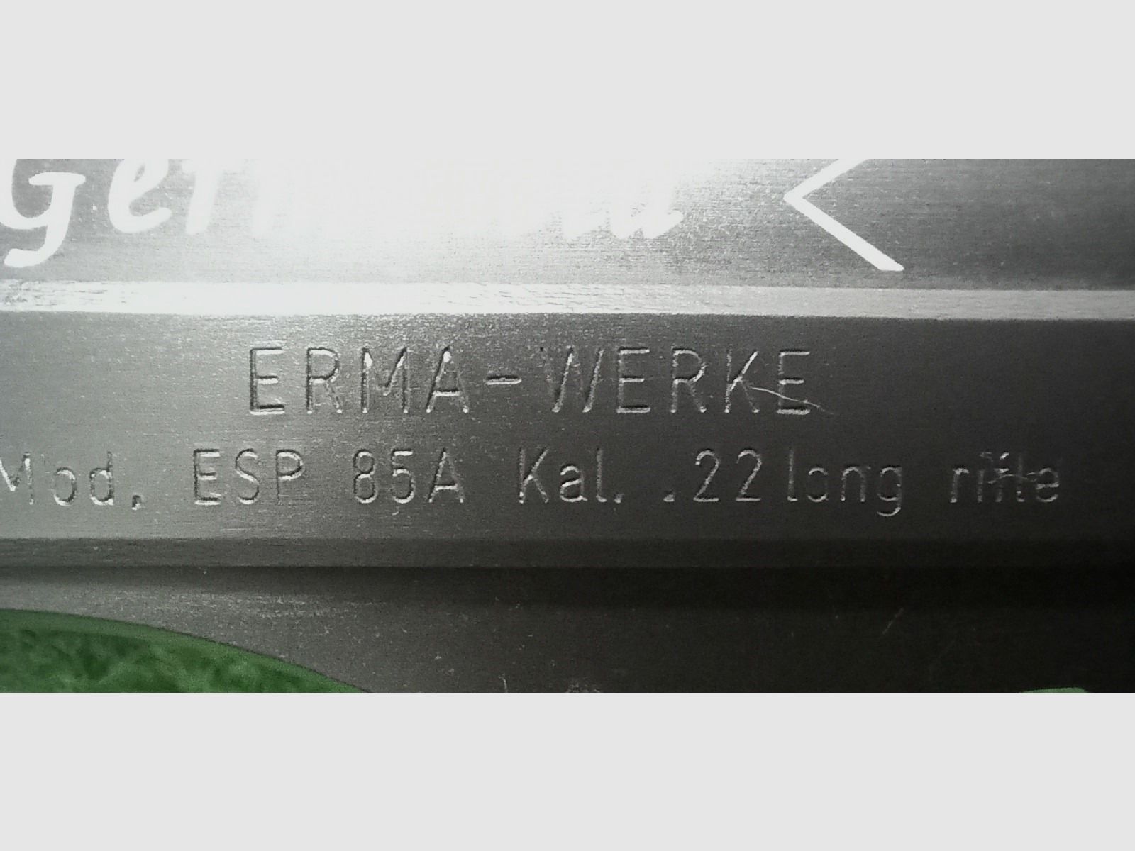 Erma ESP 85 Edition Germania in caliber .22 LR