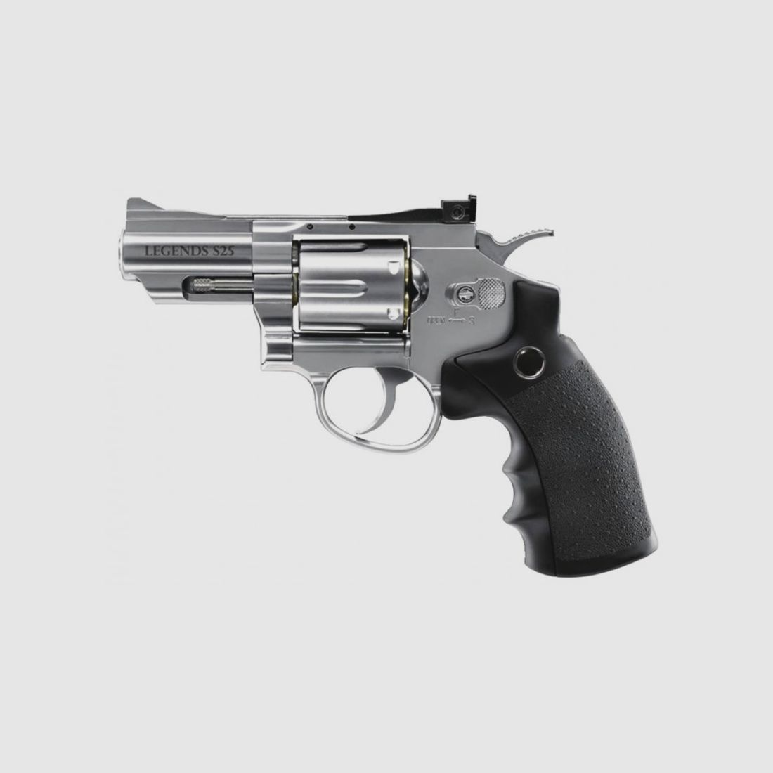 Revolver CO2 Legends S25 Lauf 2,5" verchromt Kal. 4,5mm 6 Schuss SA/DA