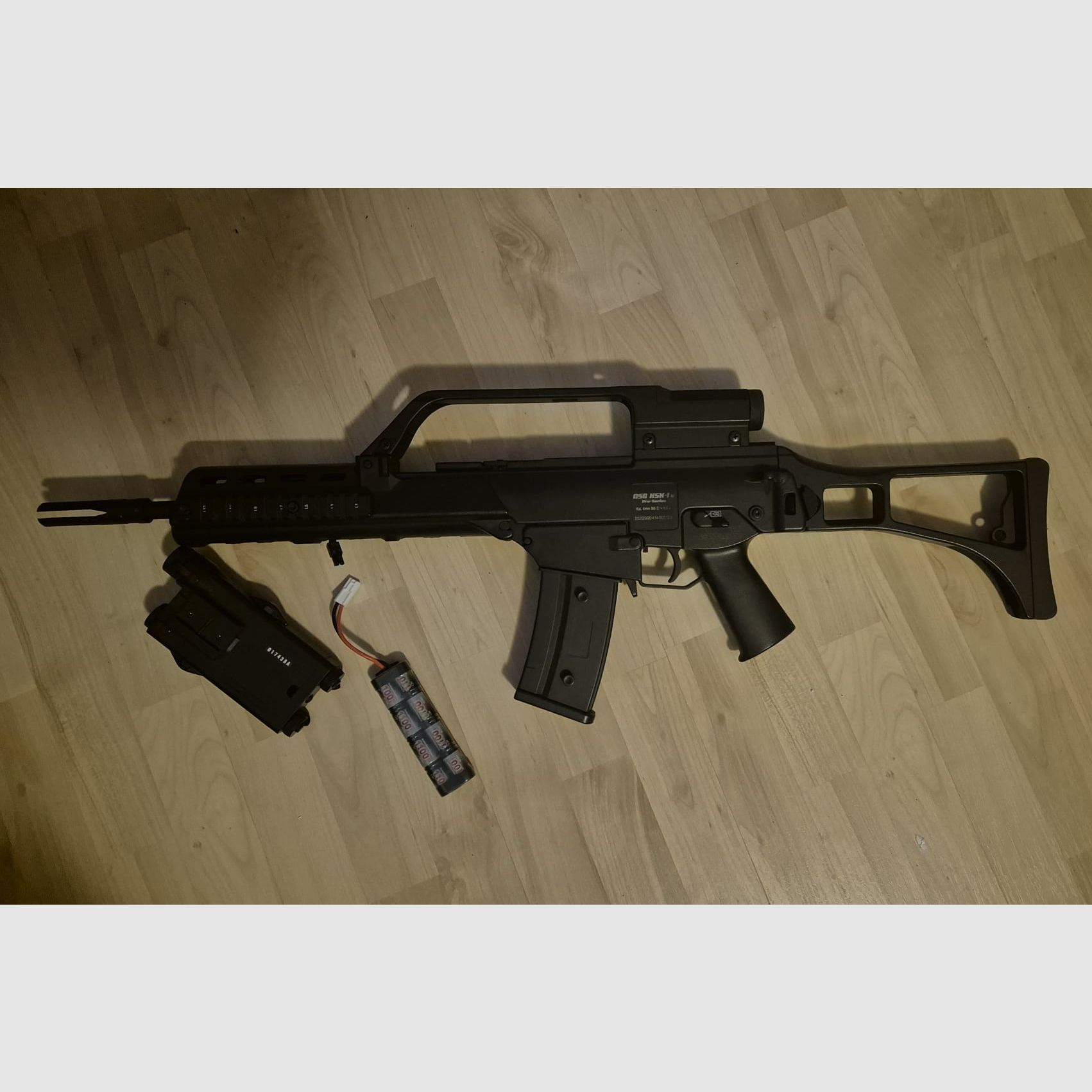 GSG KSK-1K Airsoft G36 <0.5 Joule including magazine, batteries, charger