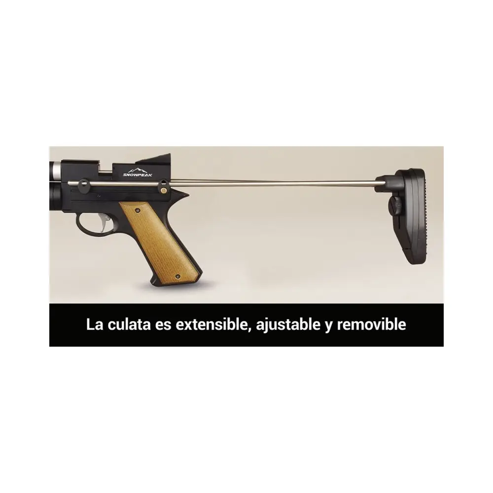 Arcea-Snowpeak PP750L PCP-pistool, afbeelding 4 van 8