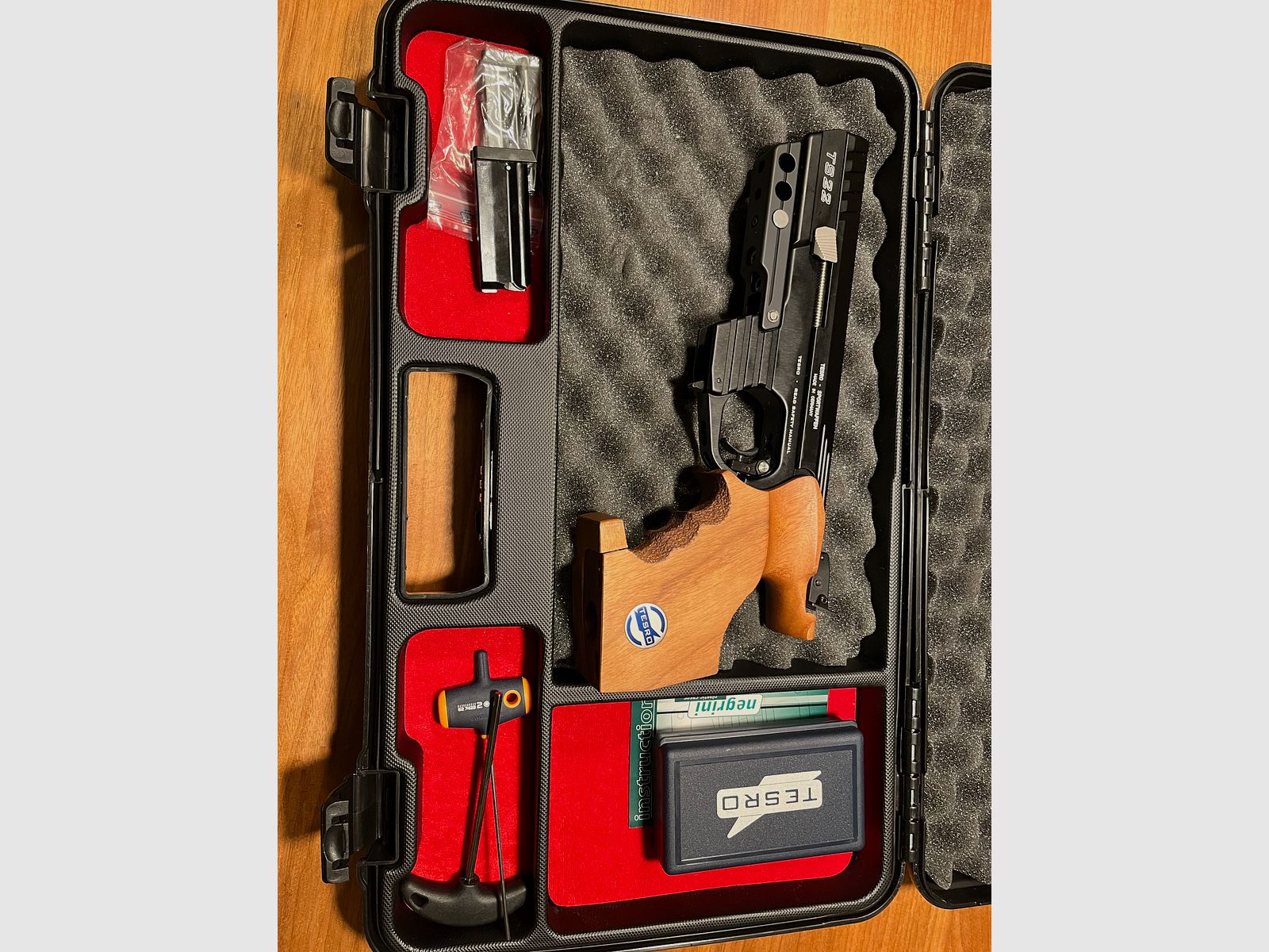 Tesro small caliber sport pistol
