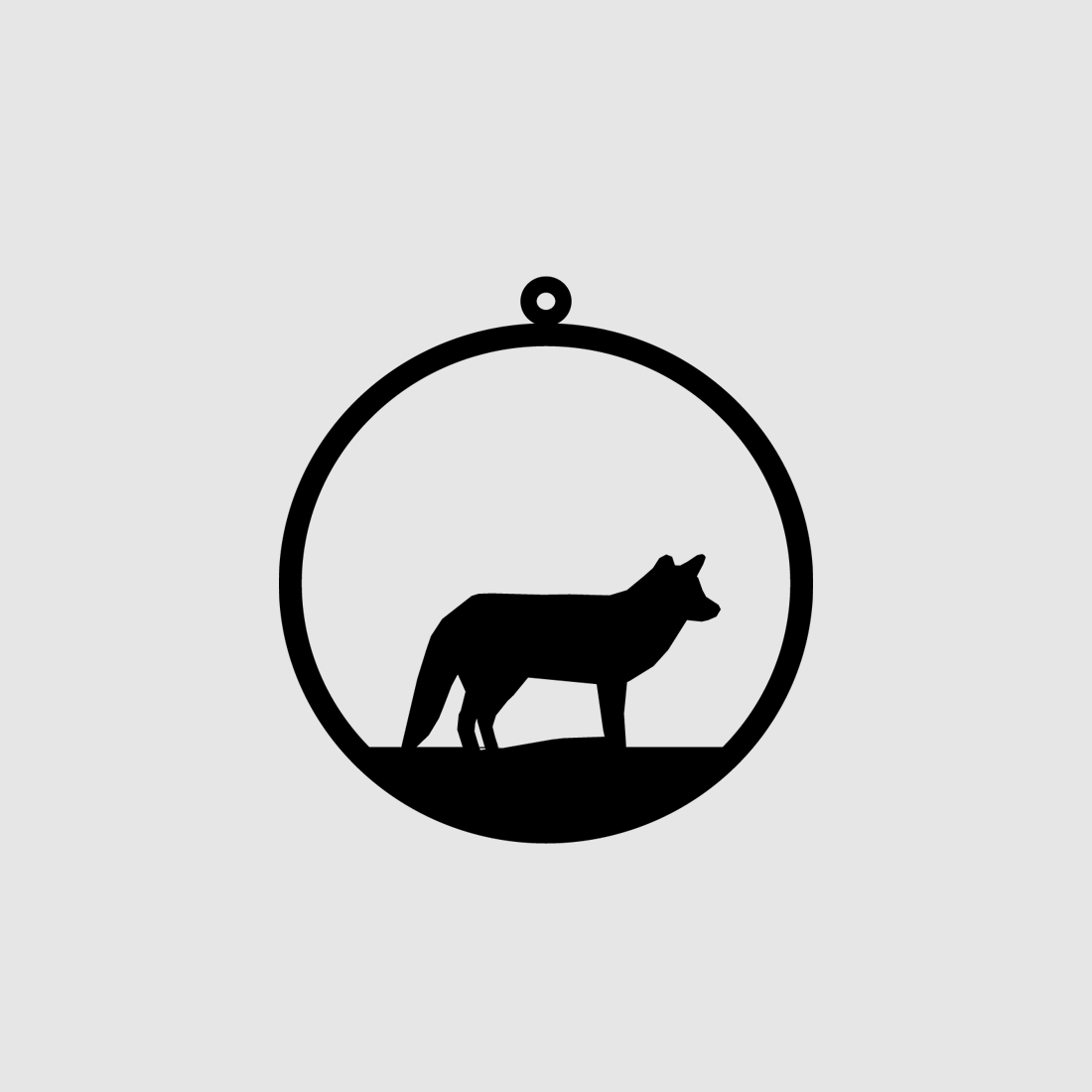 Kleiner Deko-Anhänger "Fuchs"