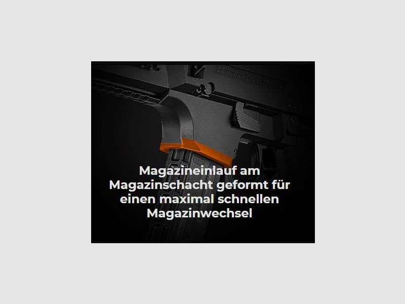 Ceská Zbrojovka Selbstladebüchse CZ Scorpion Evo 3 - 9mm Luger - mit Kompensator