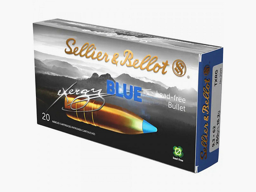 SELIIER & BELLOT 9,3x62 MM TXRG - 250GRS. / 16,2G - 20 SCHUSS