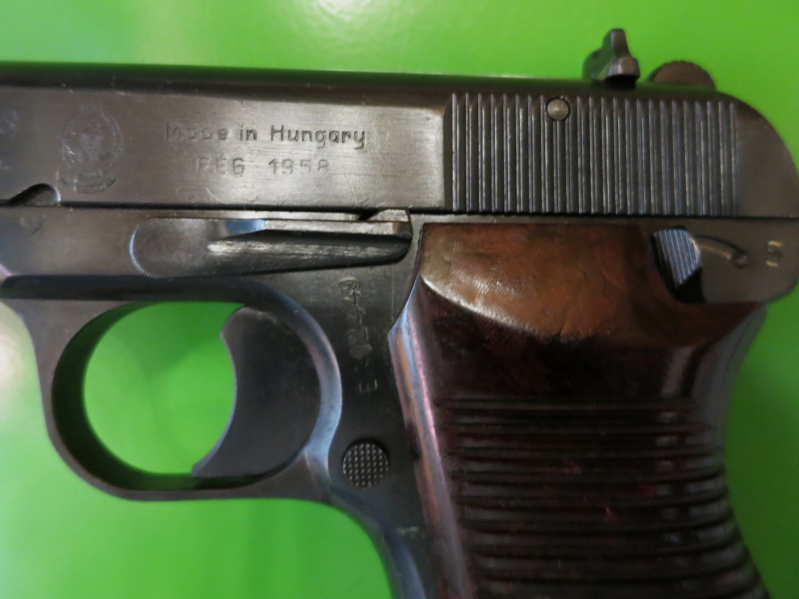 Pistolet, FEG (1958), Tokagypt 58, Kal. 9 mm Para     #82-, zdjęcie 6 z 7