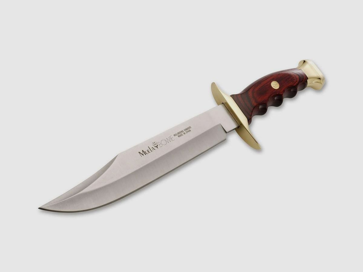 Muela Bowie BW-22 coltello da caccia e outdoor in legno di corallo, Bild 2 von 8
