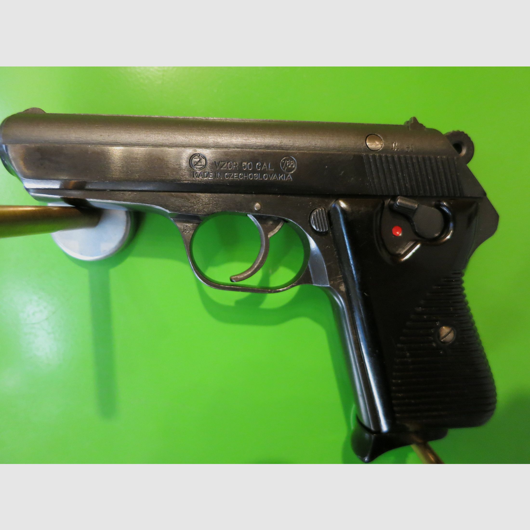 Halbautomatische Pistole, CZ Brünner Waffenwerke - VZOR 50, ČZ 50, 7,65mm Browning       #68-