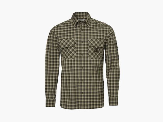 Chevalier Creek Shooting Fit Coolmax Shirt Herren MinkBrown