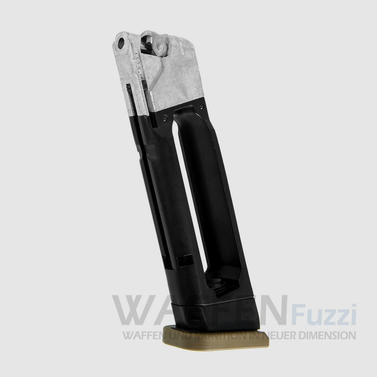 Glock 19X FDE CO2 Magazin Kaliber 4,5mm 18 Schuss