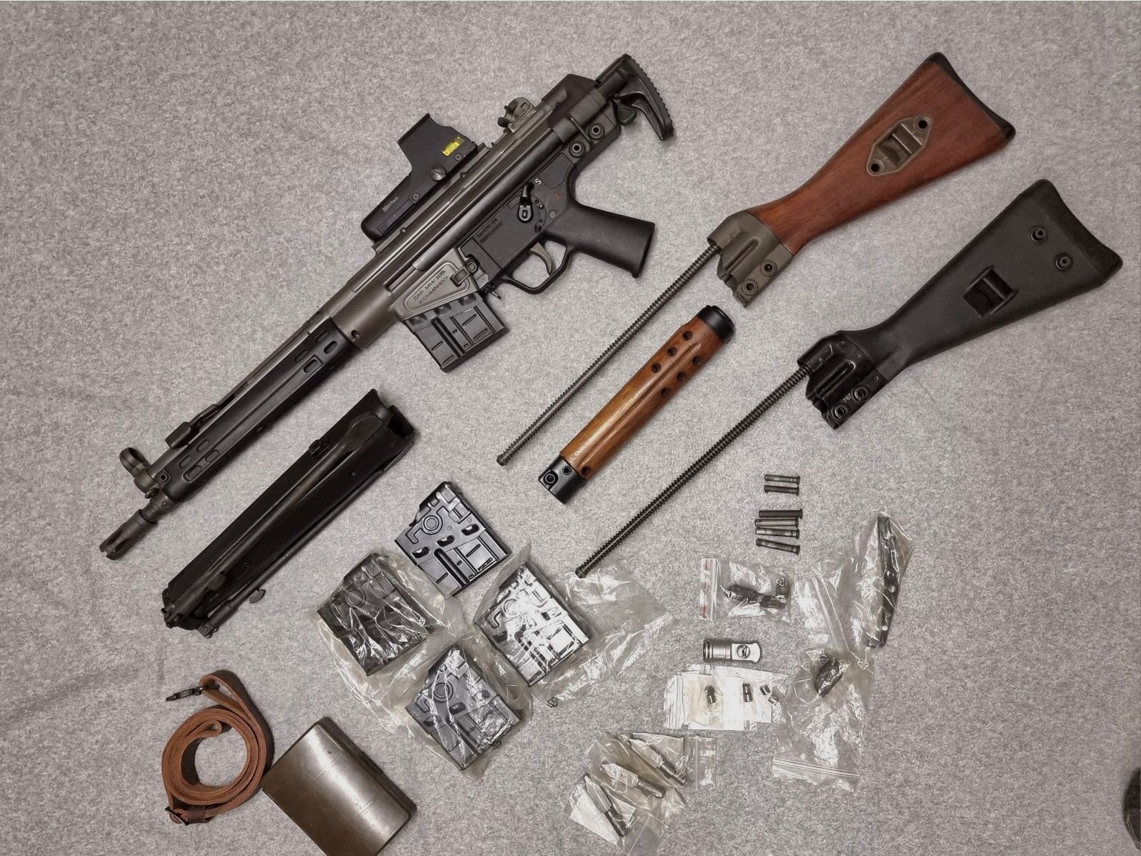 Schwaben Arms SAR M41 Kommando - jak Heckler&Koch G3K z dużą ilością akcesoriów! .308 Winchester - brak oficera