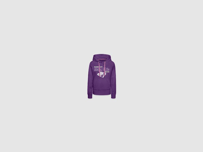 Slug Life - Frauen Premium Hoodie Kristallrosa