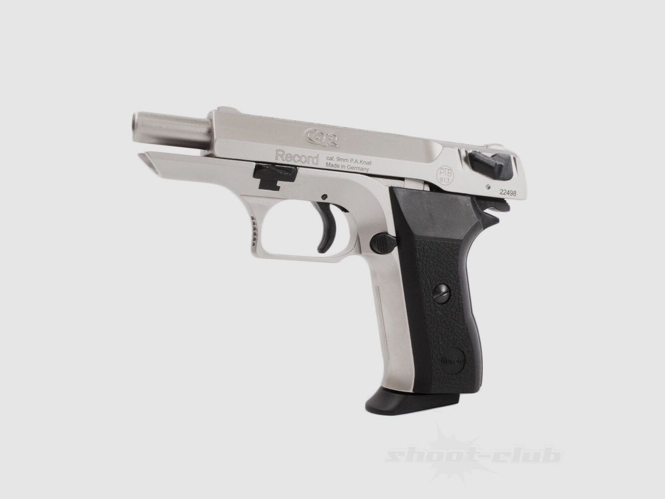 Record COP pistolet alarmowy 9mm P.A.K. - Nikiel