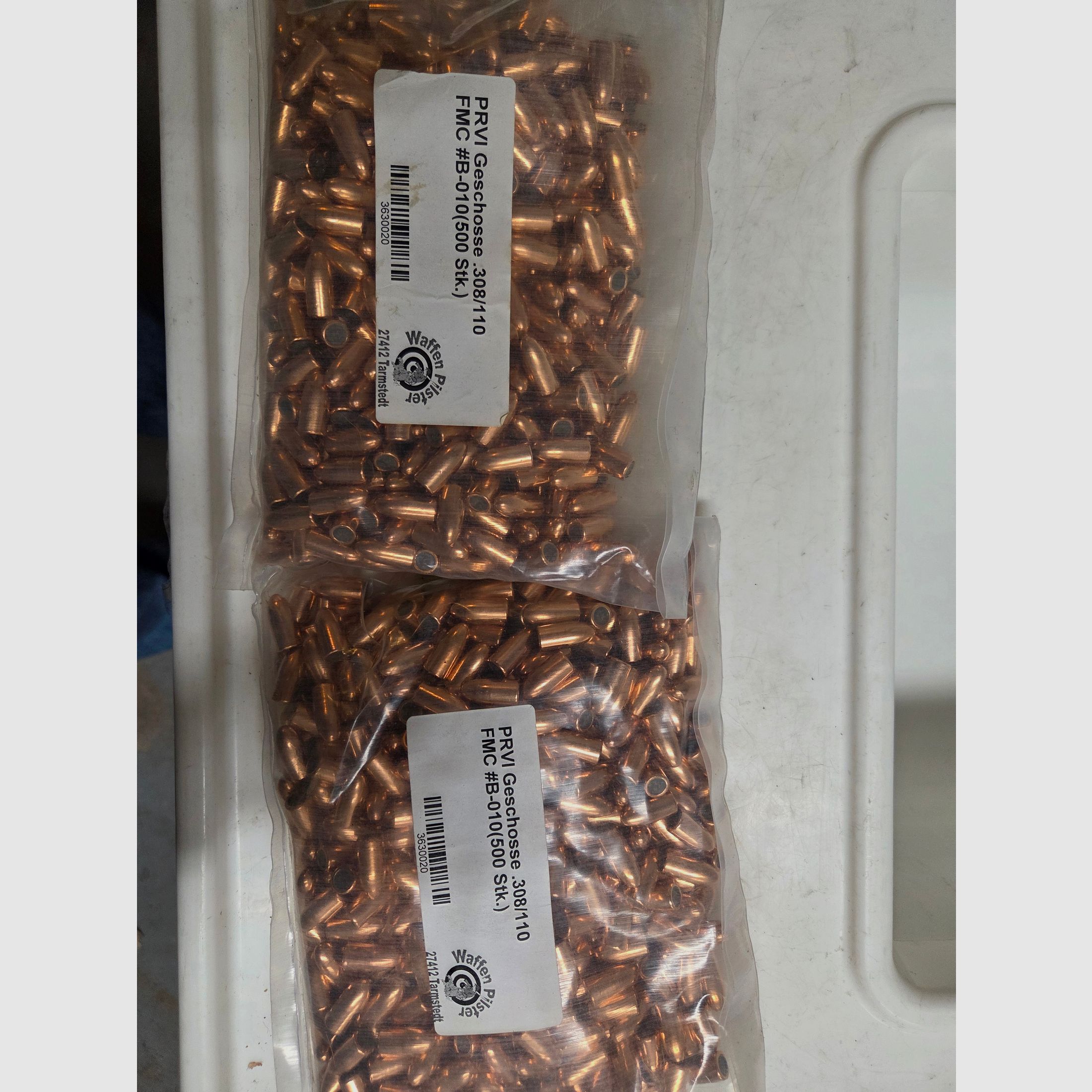 PRVI Geschosse 308 /110 fmc