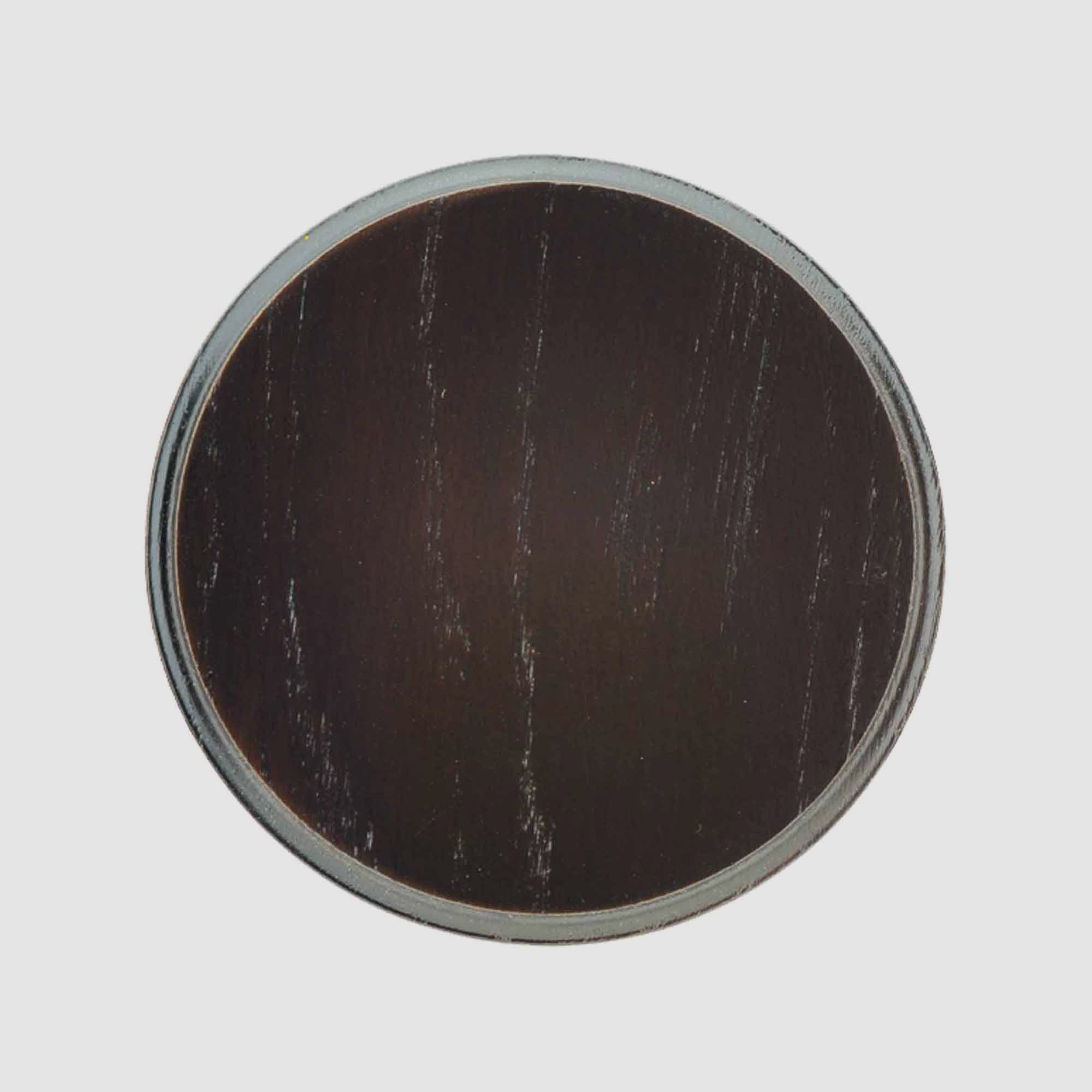 Escudo de trofeo para jabalí redondo 14cm oscuro